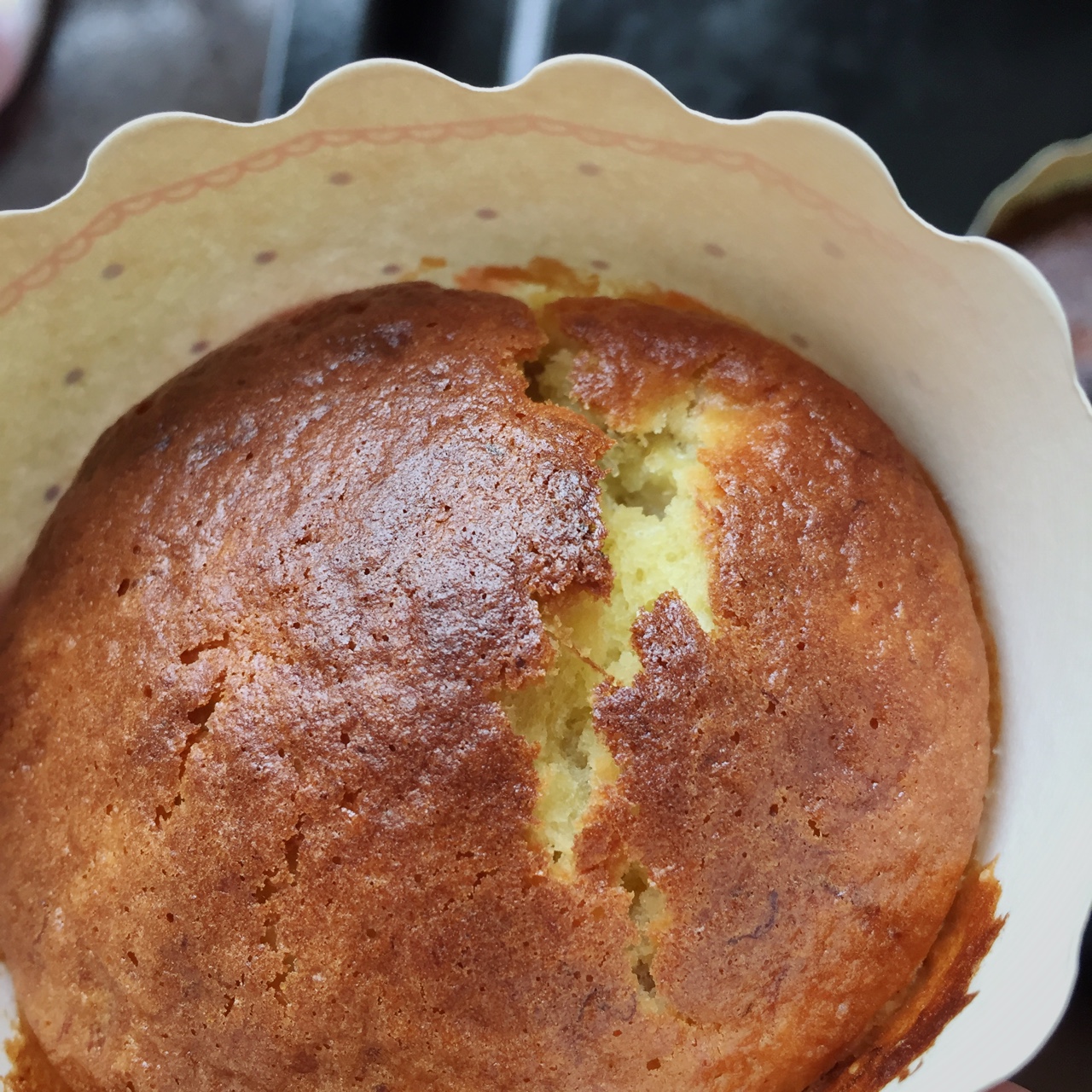 快手香蕉纸杯蛋糕