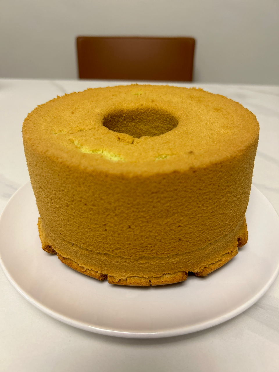 斑斓叶系列：斑斓戚风蛋糕（绿蛋糕）