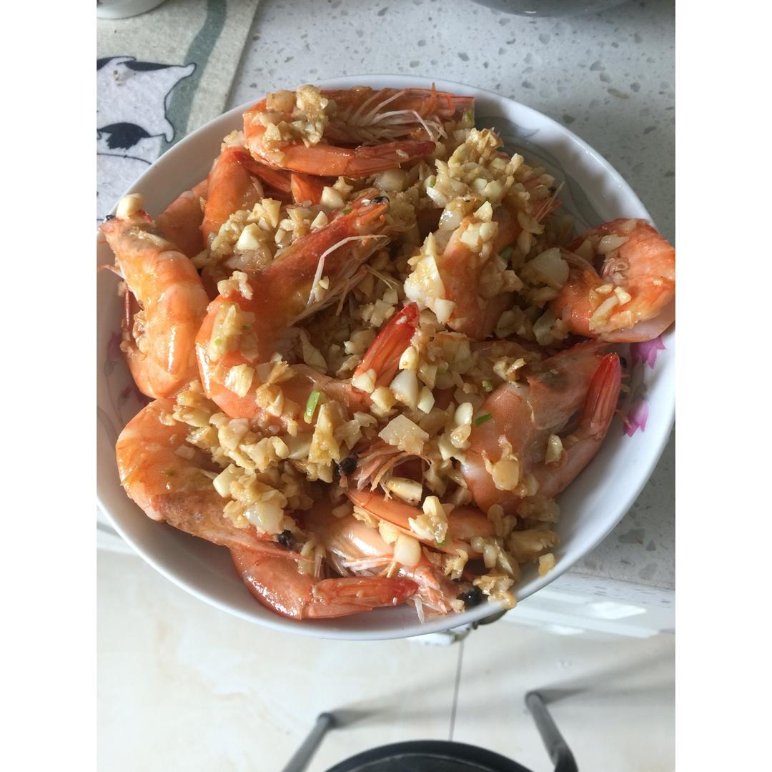蒜香煎虾，够味儿！还能帮你减脂增肌！