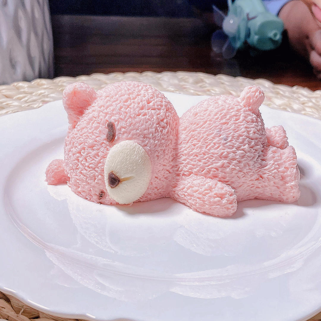 网红趴趴熊&粉红小猪慕斯