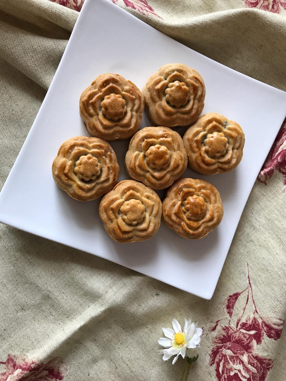 广式五仁月饼蜂蜜版（不用转化糖浆）