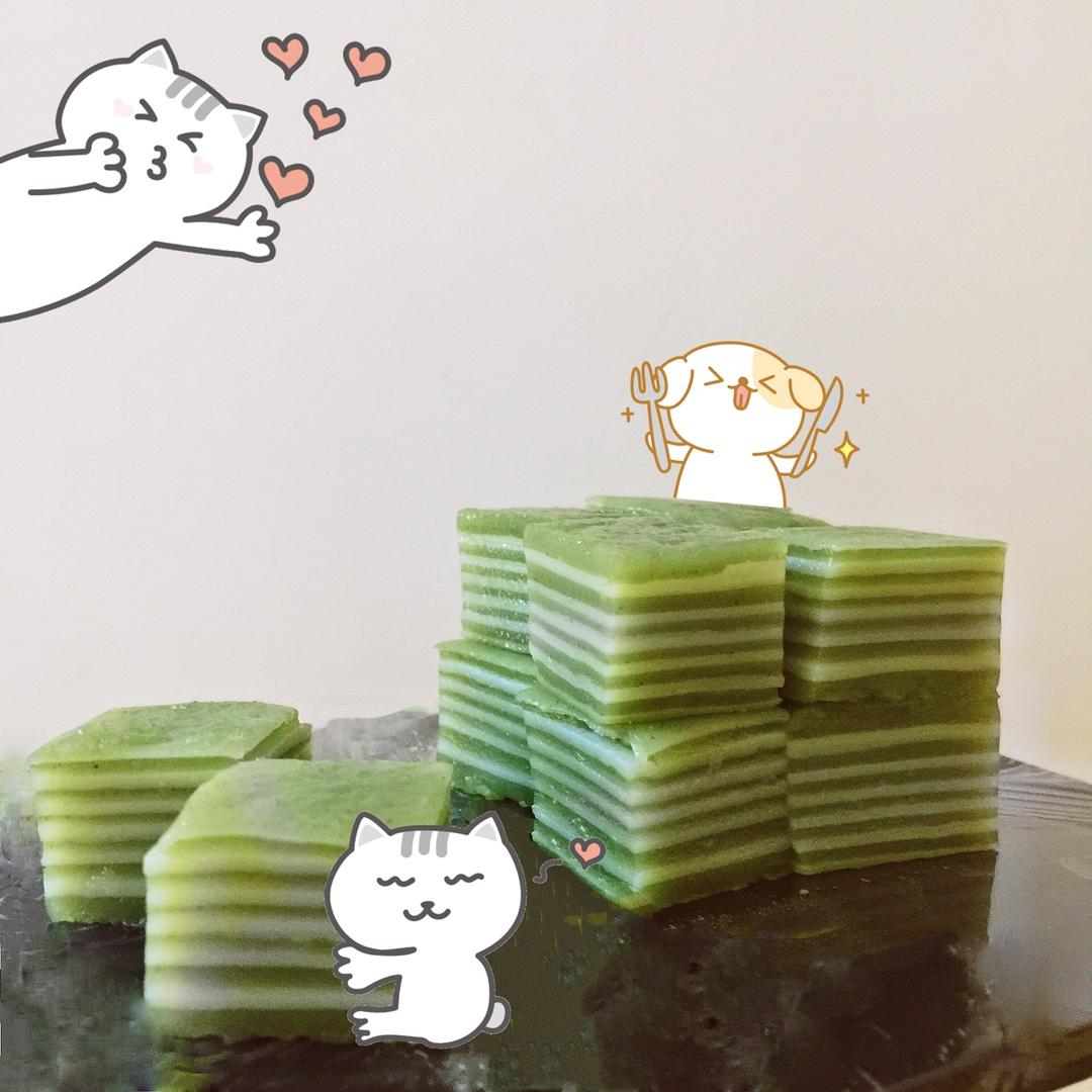 Q弹椰汁千层糕（马蹄糕）