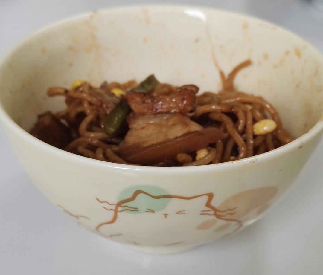 家庭版豆角焖面