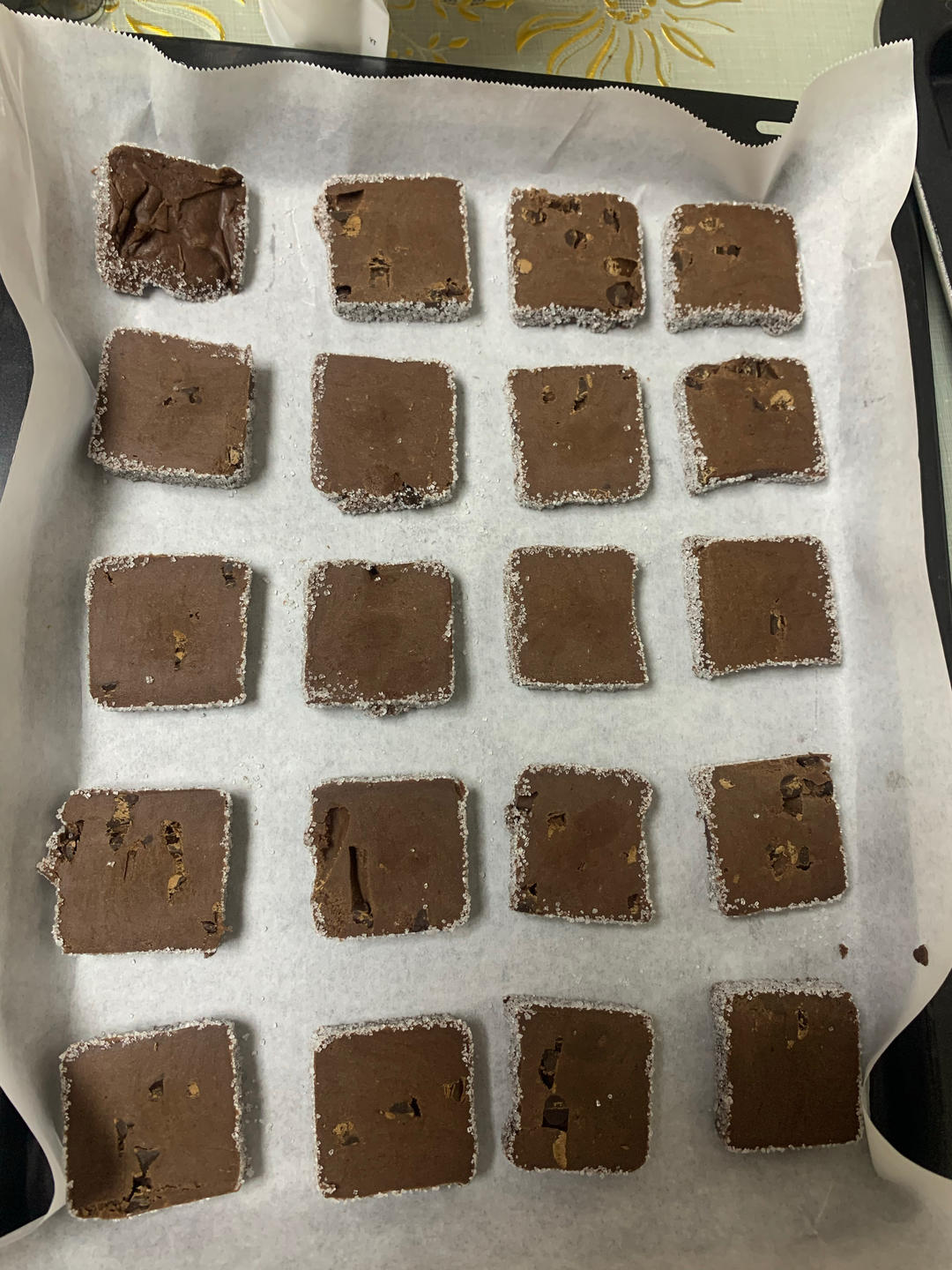 真巧克力钻石饼干