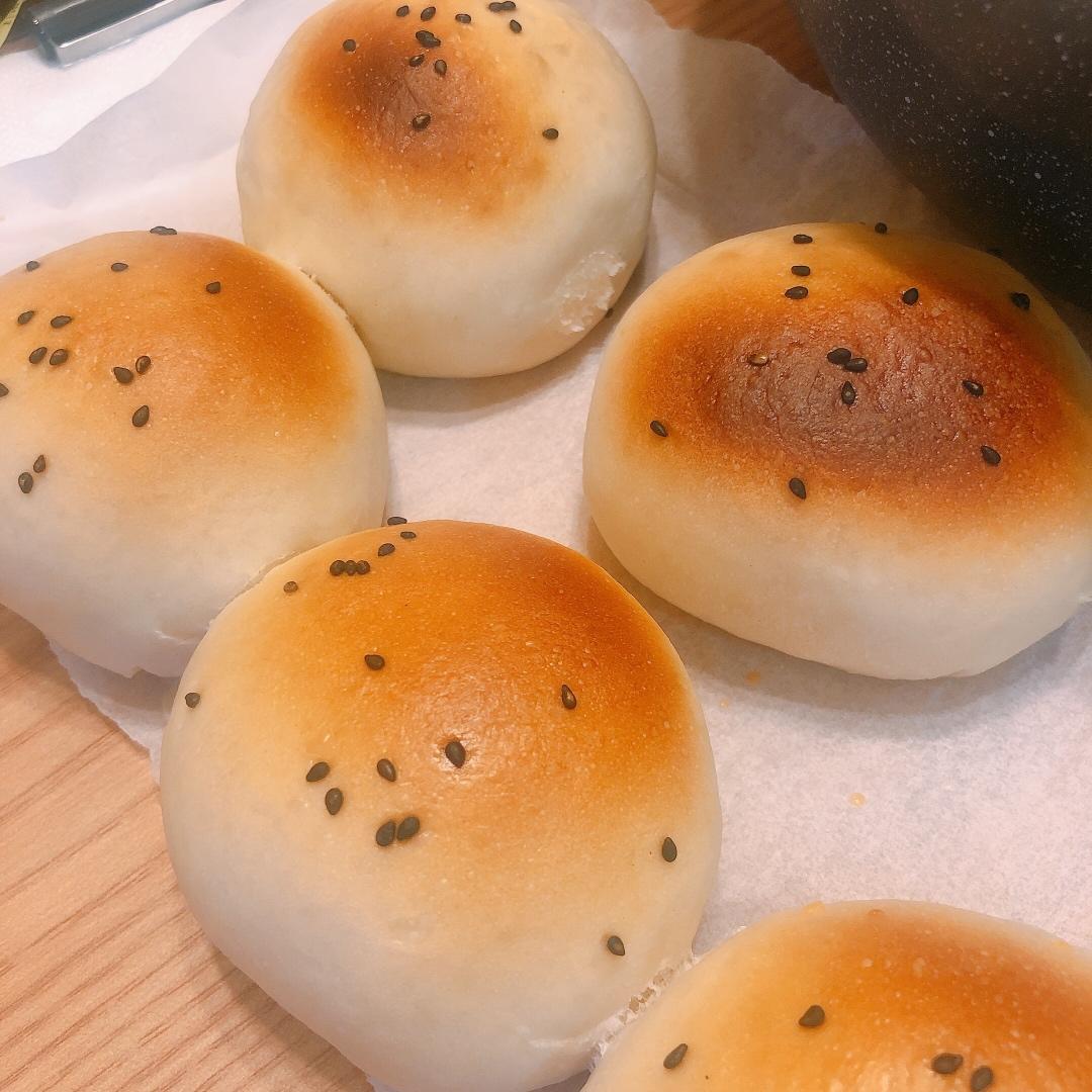 奶黄小餐包（低卡简单好吃的奶黄馅）