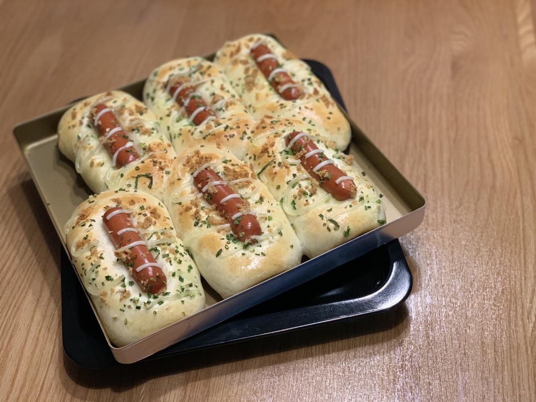 火腿肠面包