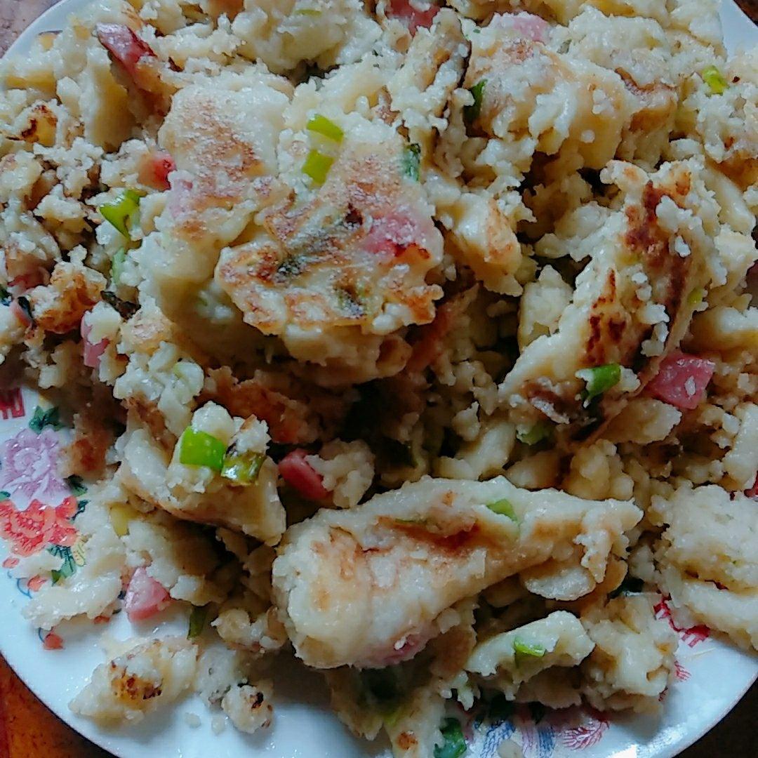 葱花鸡蛋饼