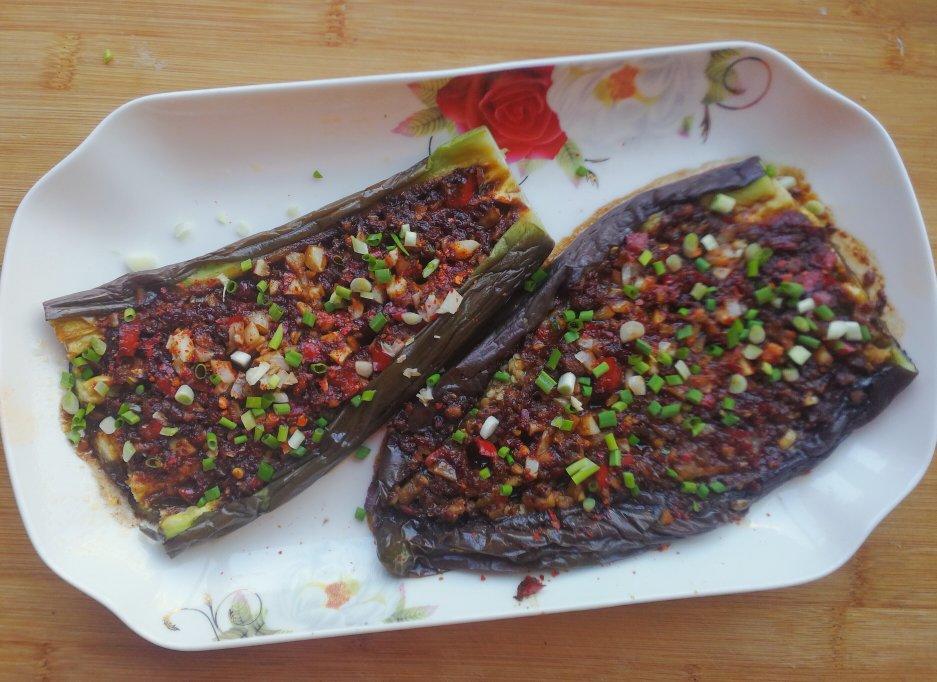 微波炉烤茄子