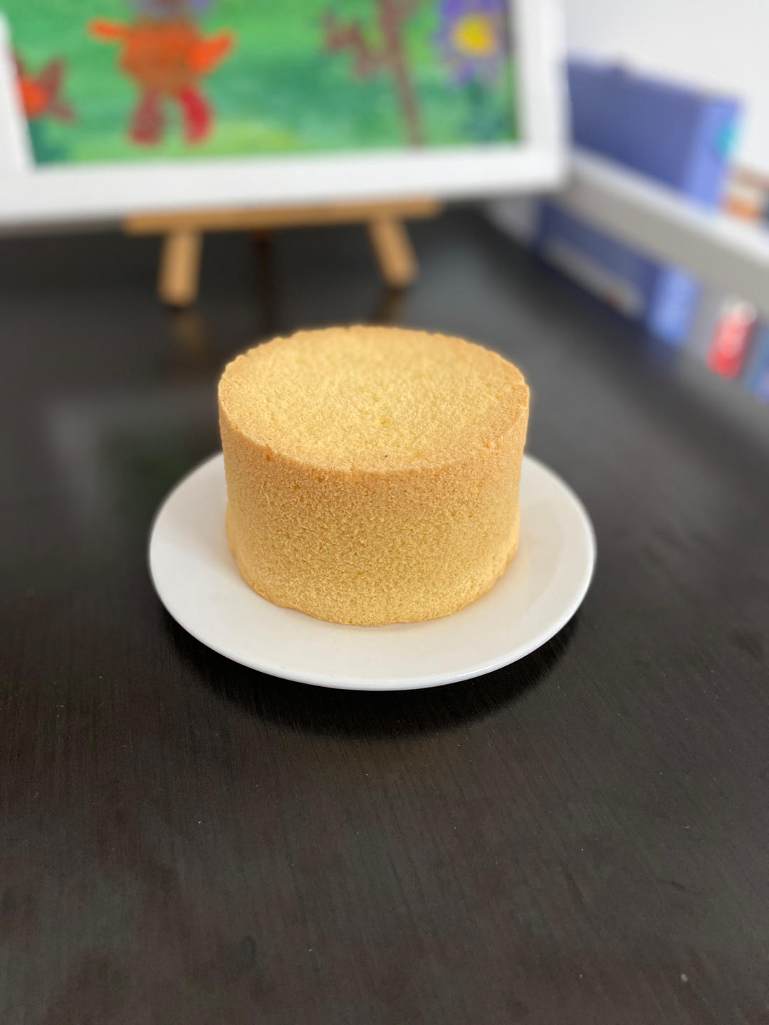 四寸抹面戚风蛋糕胚