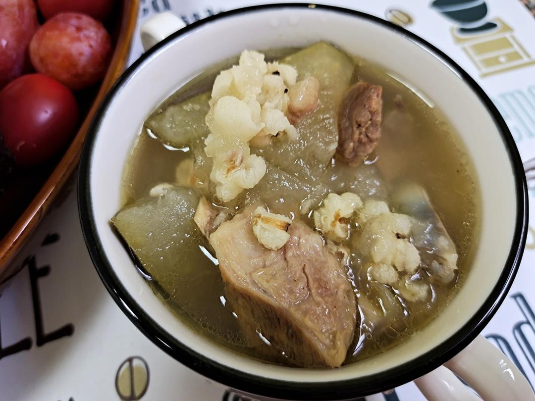 除湿必备，冬瓜薏米汤