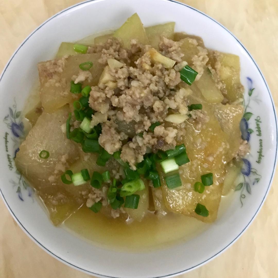 肉末炒冬瓜(超下饭)