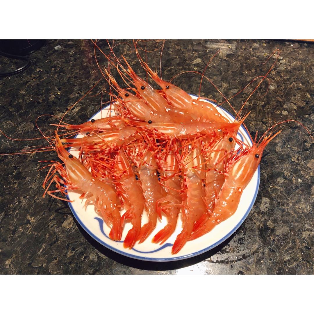 牡丹虾刺身