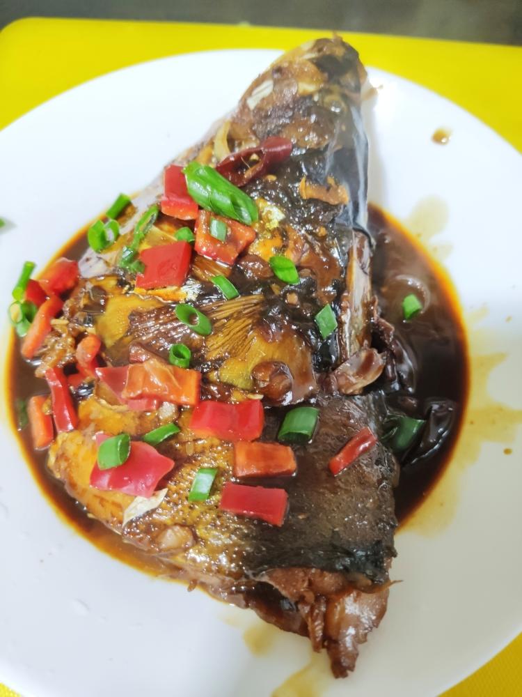 红烧鱼头的做法
