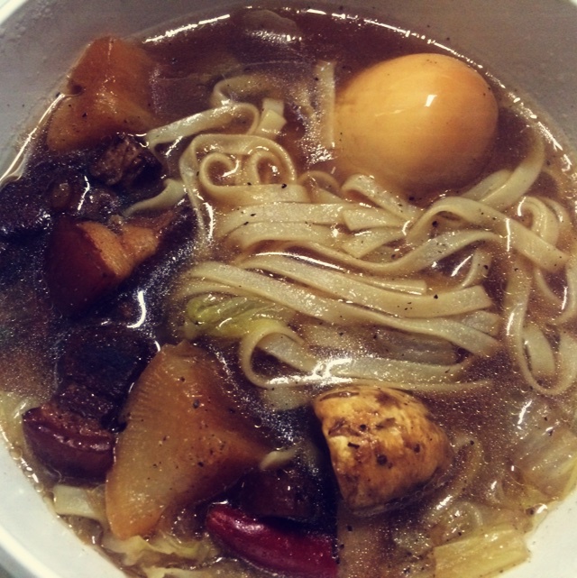 红烧肉面