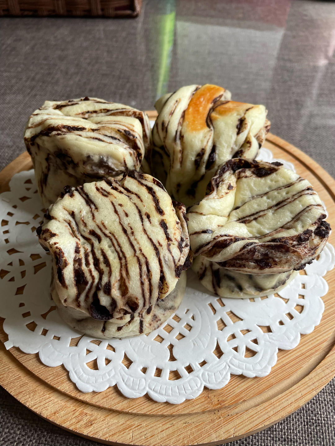 巧克力鲜奶小面包