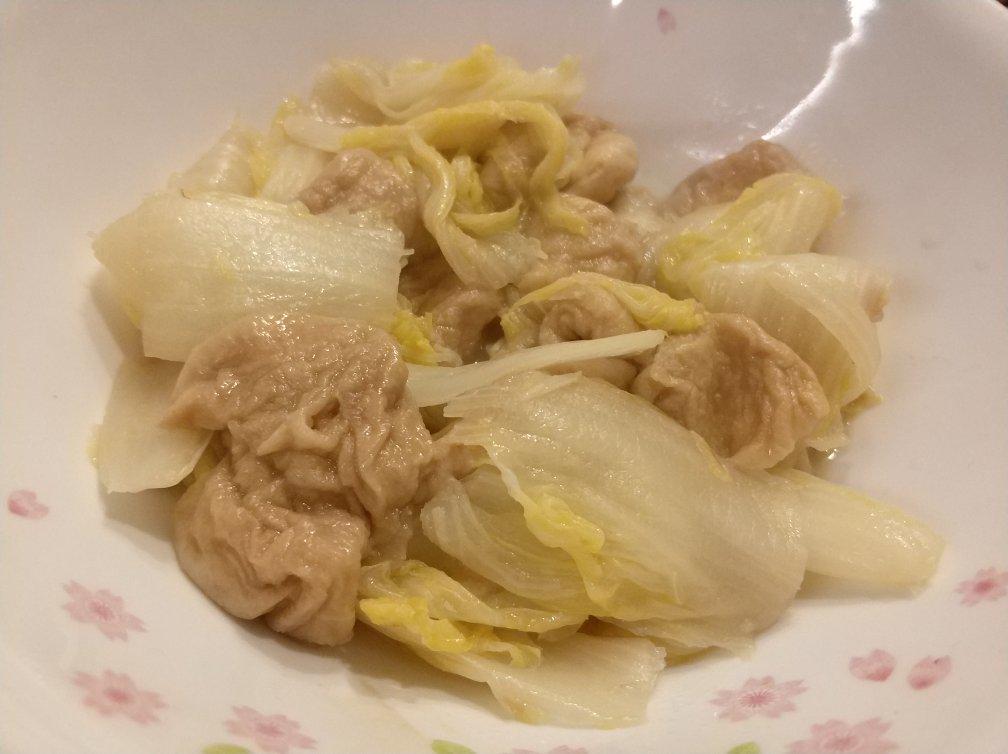 面筋烧白菜