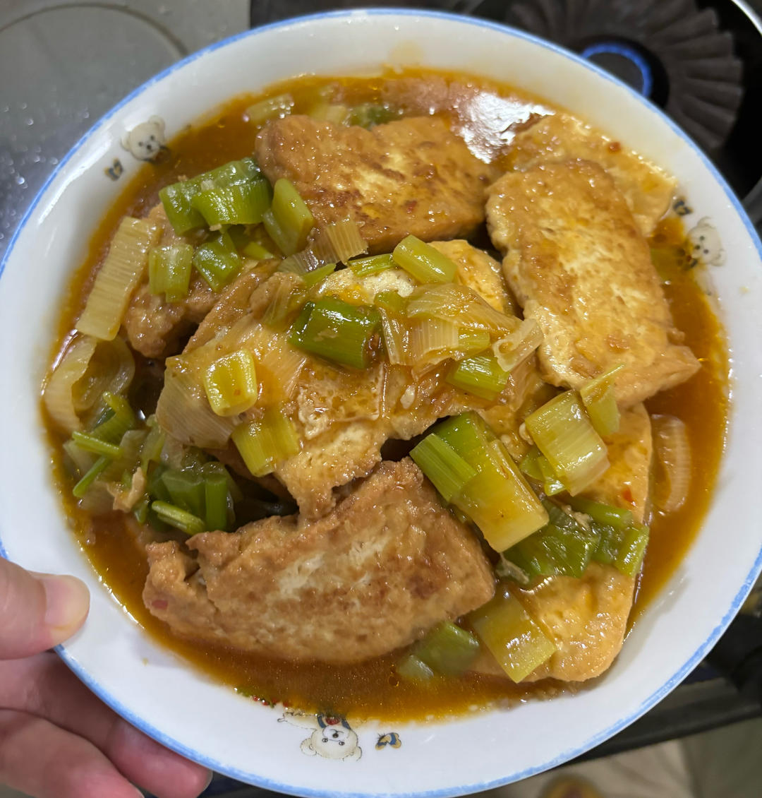 【厨房笔记】葱烧家常豆腐