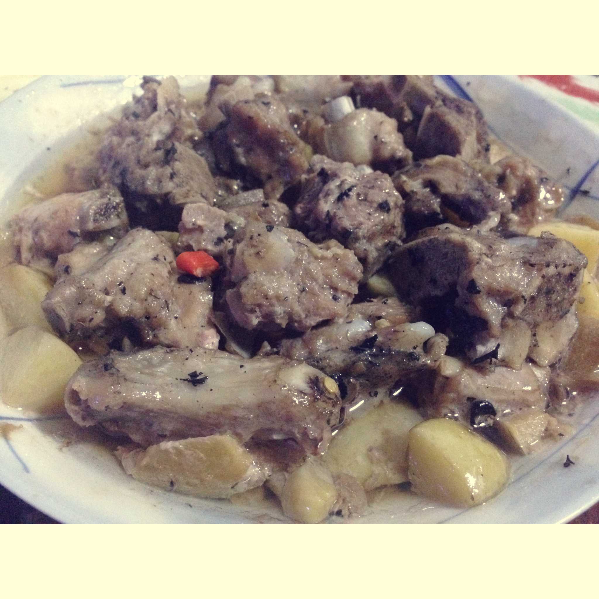 豆豉蒸排骨