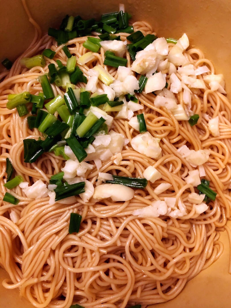 超好吃的快手油浇面