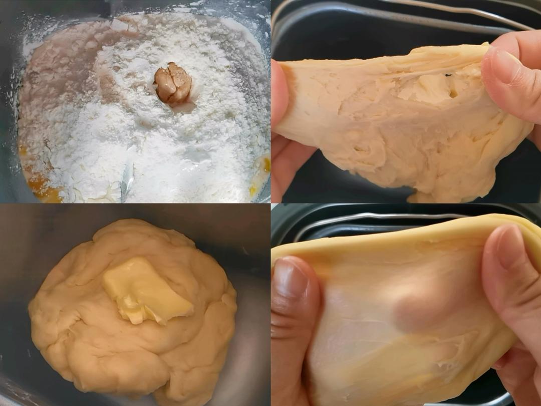 纯奶手撕吐司的做法 步骤1