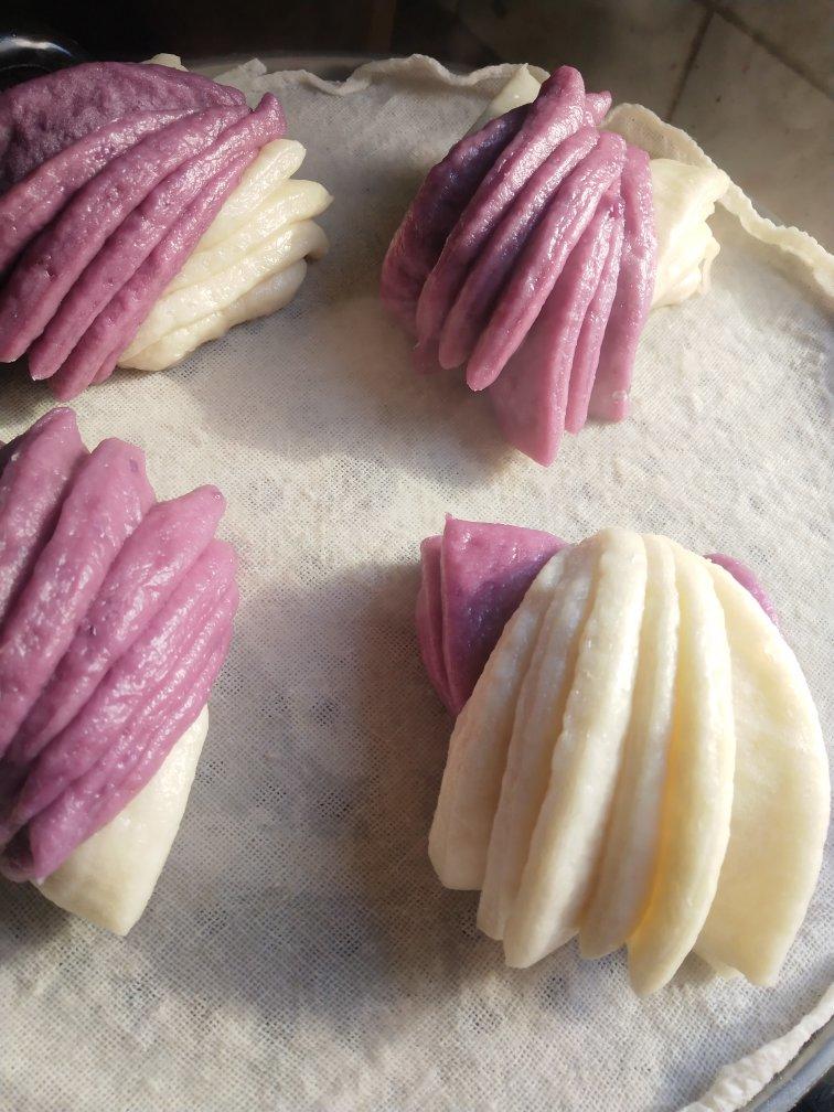 造型漂亮做法超简单的，花卷馒头