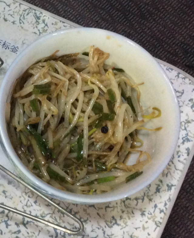 醋溜绿豆芽