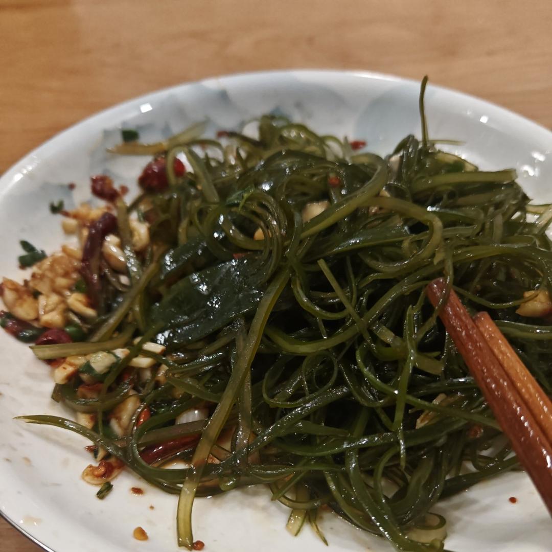 凉拌酸辣海带丝