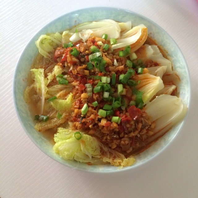 蒜蓉粉丝娃娃菜