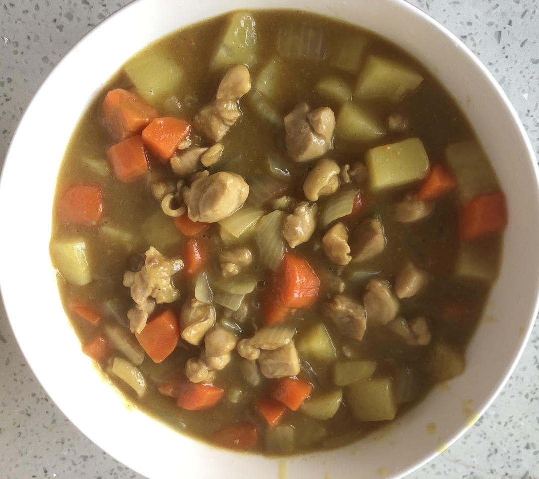 咖喱鸡肉饭