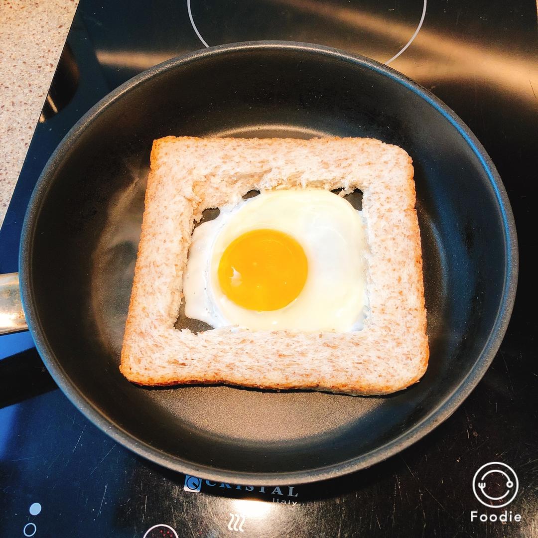 吐司鸡蛋芝士三明治！新做法！❤️