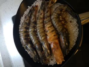 盐焗竹节虾——杜坎减肥/高蛋白质减肥的做法 步骤3