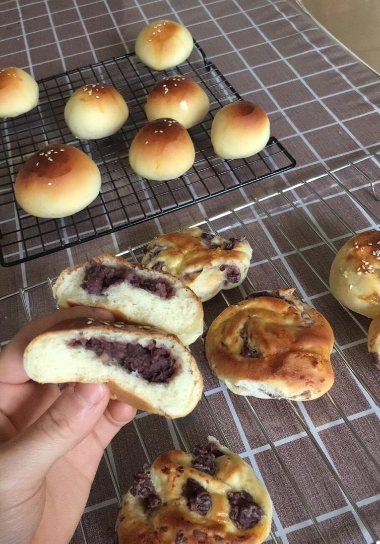 蜂蜜牛奶小餐包（一次发酵超级柔软拉丝）