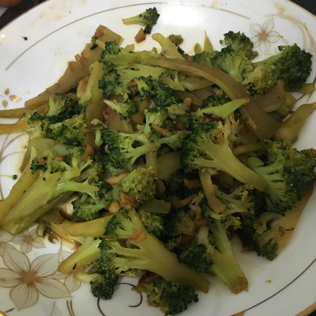 蚝油蒜蓉西兰花