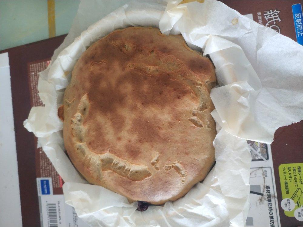 无油无糖｜爆浆蓝莓豆腐磅蛋糕