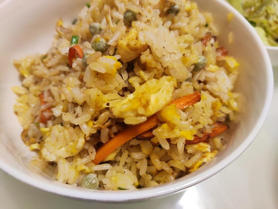 炒米饭蛋炒饭二十分钟快手家常