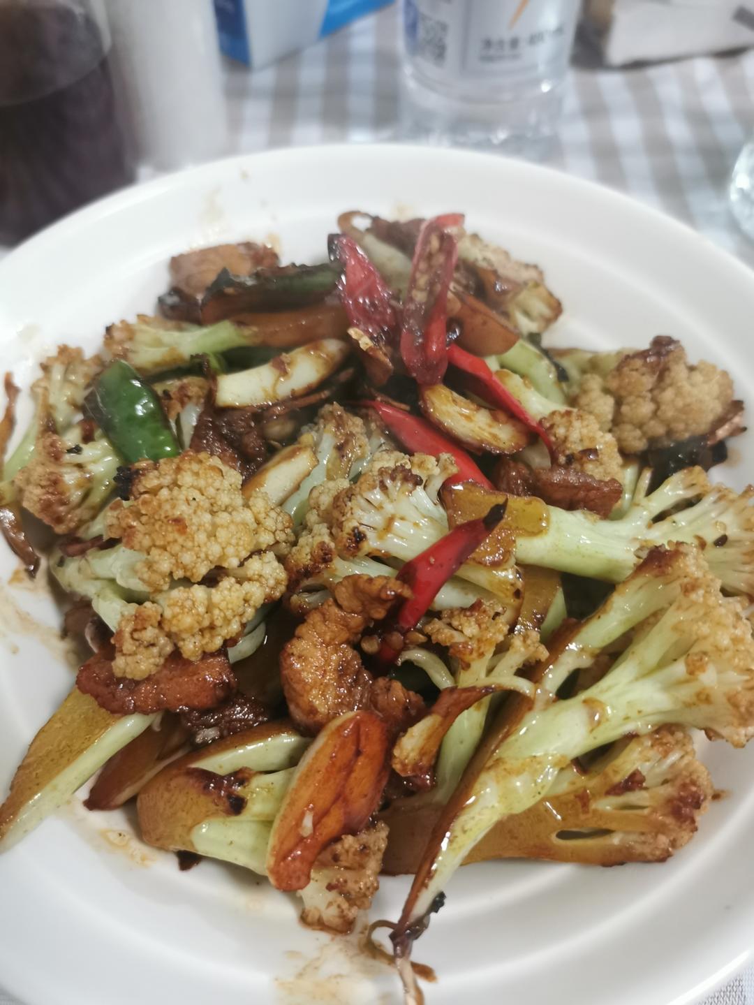 干锅花菜的做法