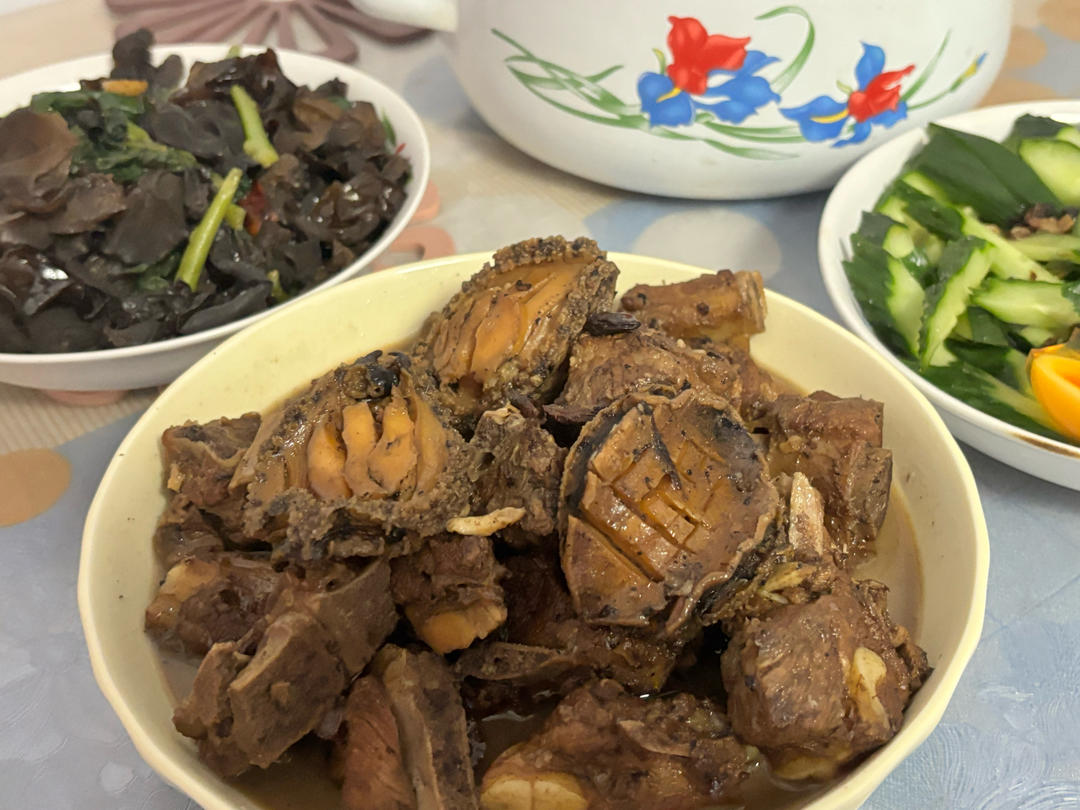 小鲍鱼烧排骨