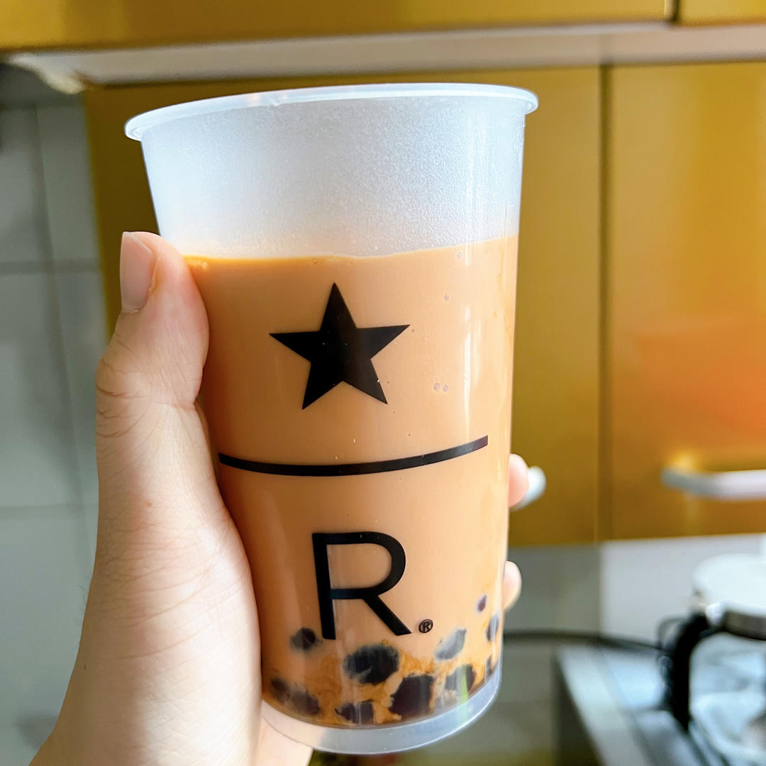 好吃😋简单易操作😇“自制珍珠奶茶🥤”