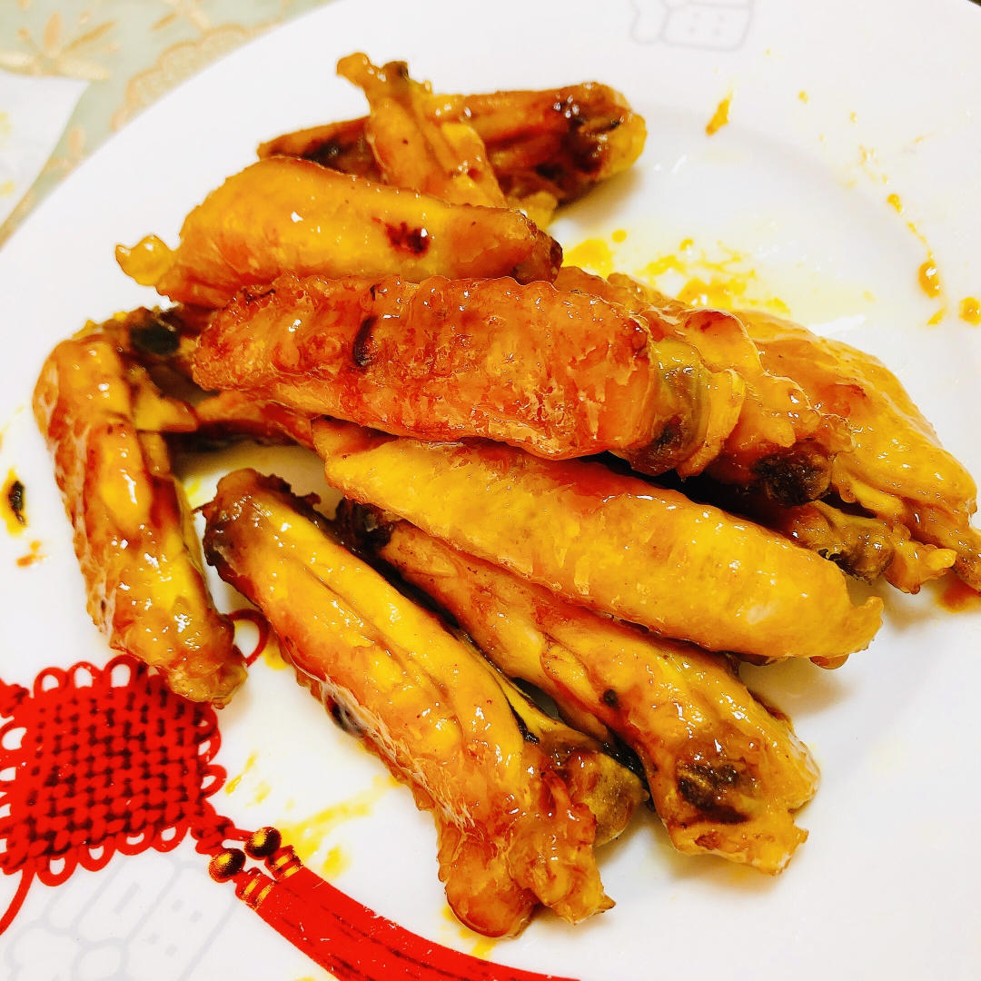 橙汁鸡翅