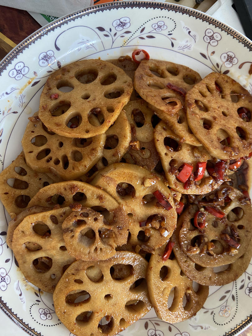 超级脆爽滴麻辣藕片
