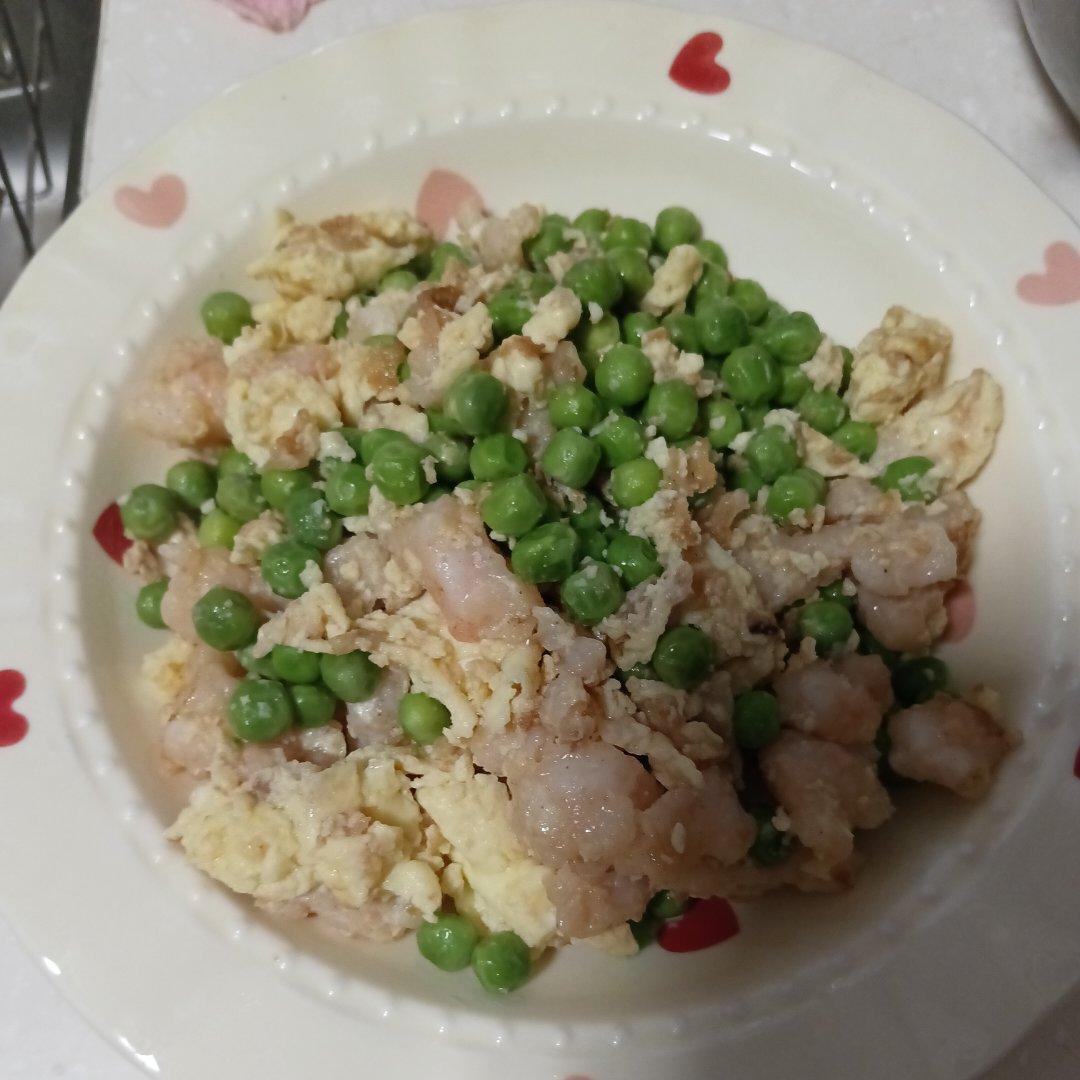 低脂豌豆虾仁滑蛋