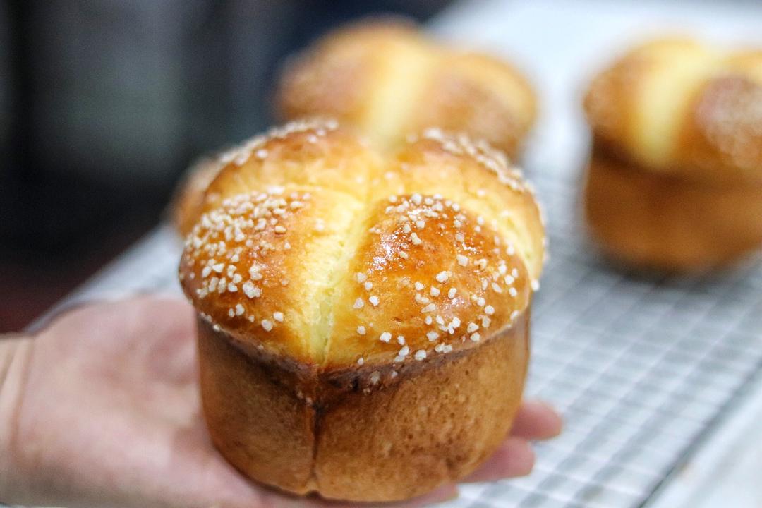 纯奶手撕吐司的做法 步骤1