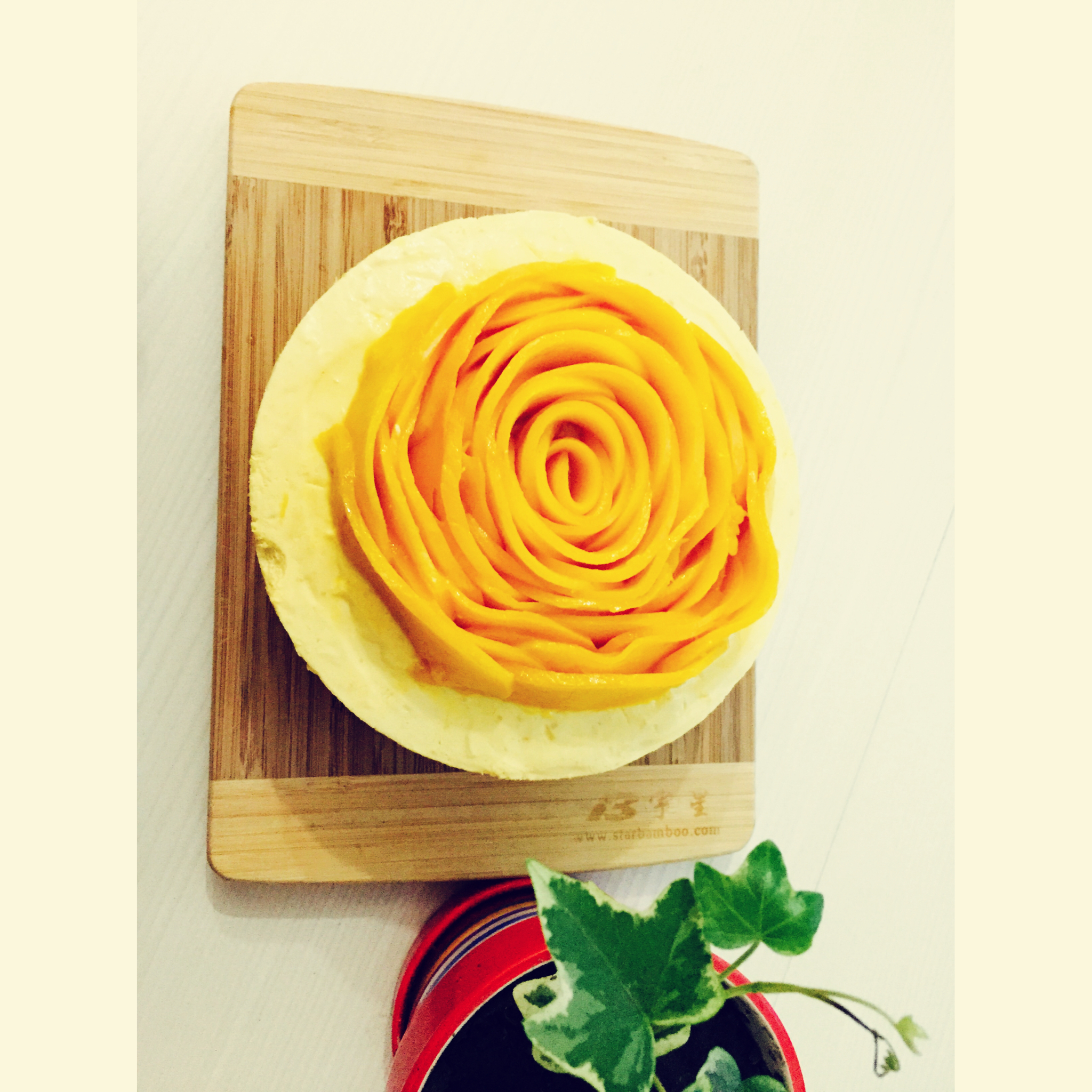 【视频】芒果慕斯（6寸） | 含镜面果胶配方