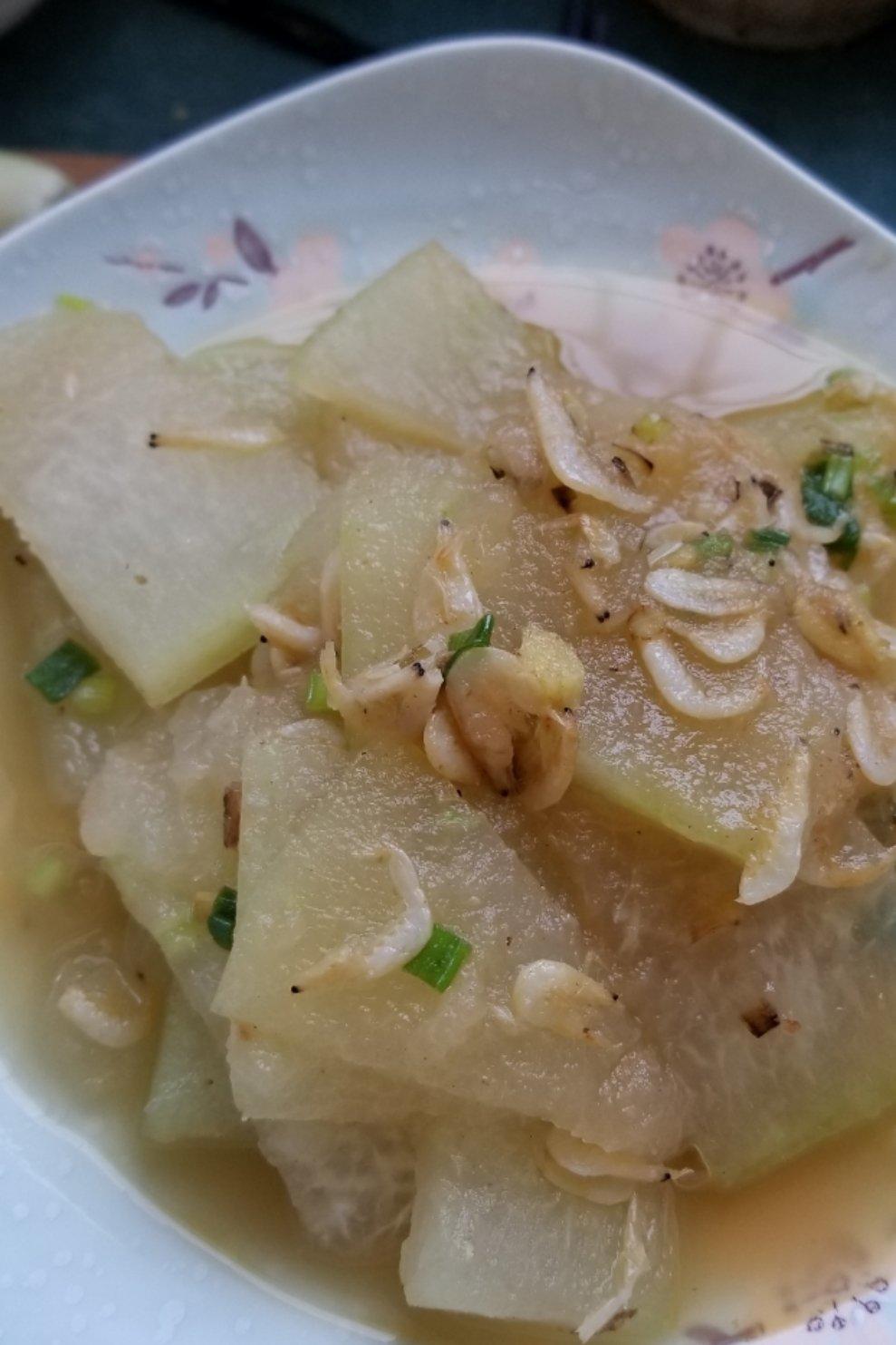 虾皮炒冬瓜