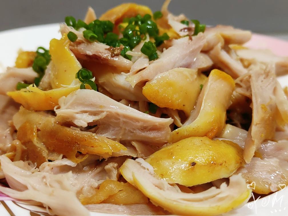 盐焗手撕鸡腿的做法