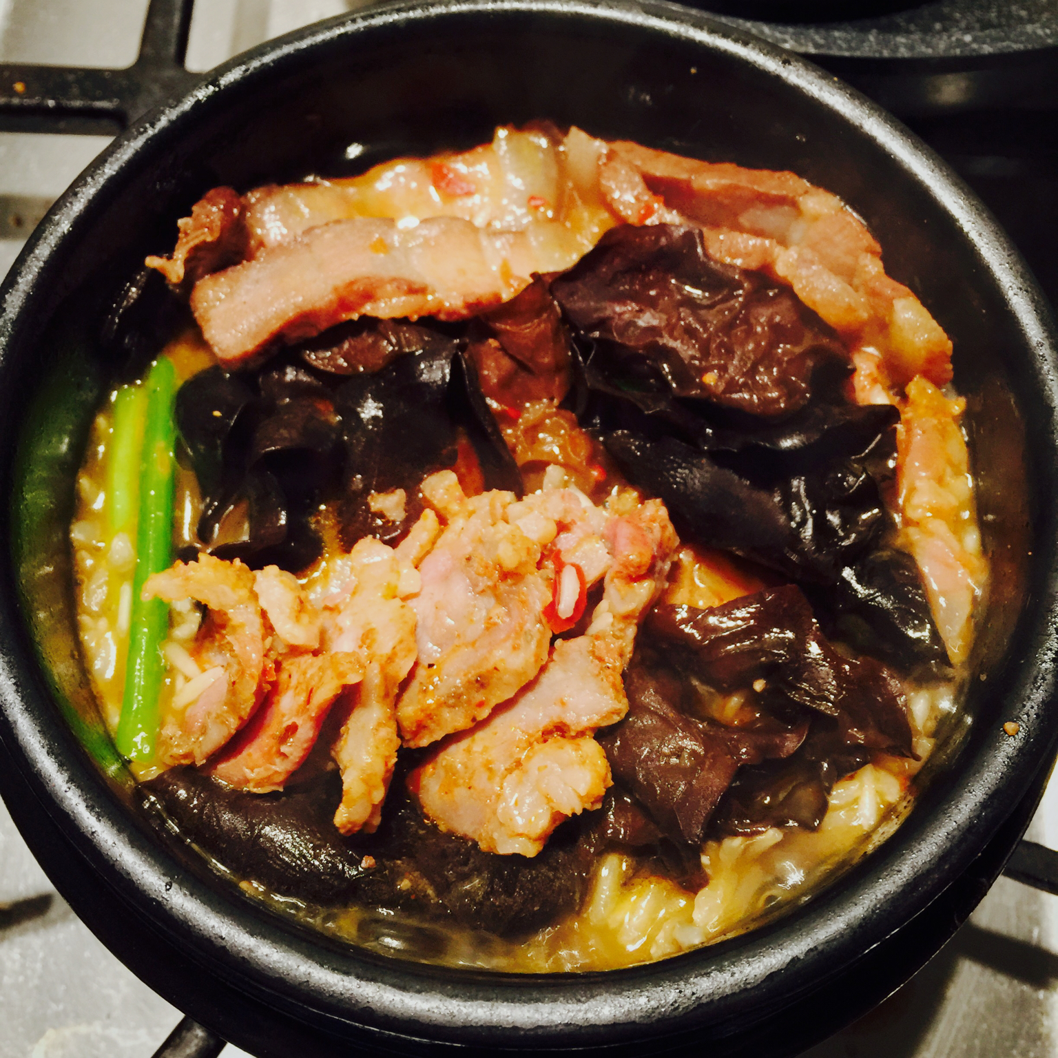 香肠煲仔饭