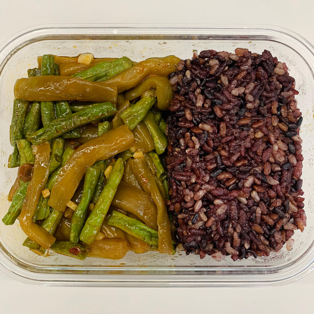 豆角烧茄子
