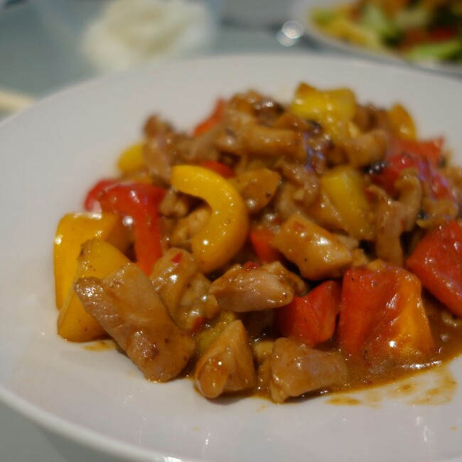 豆豉香辣鸡丁