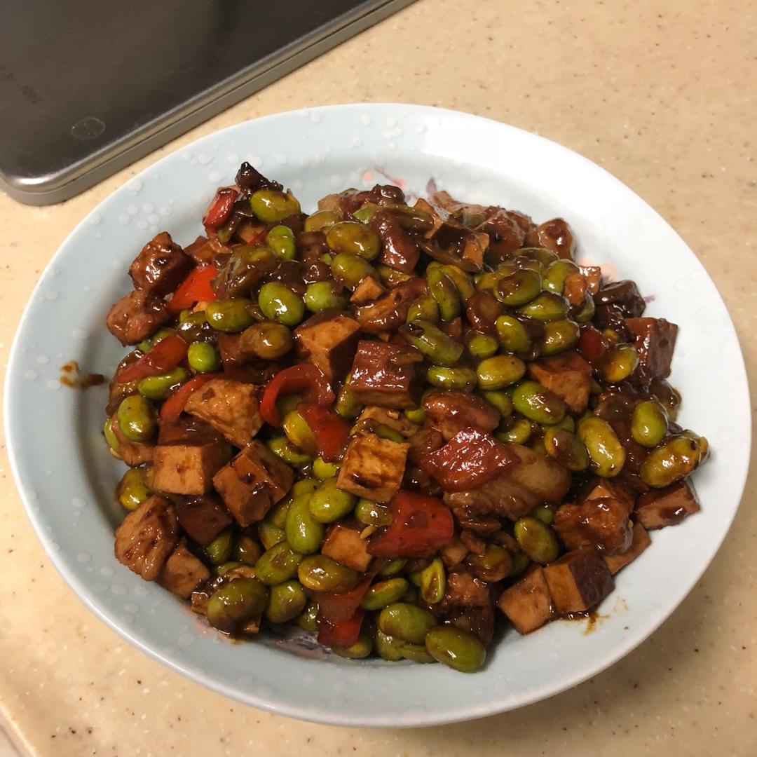 毛豆炸酱