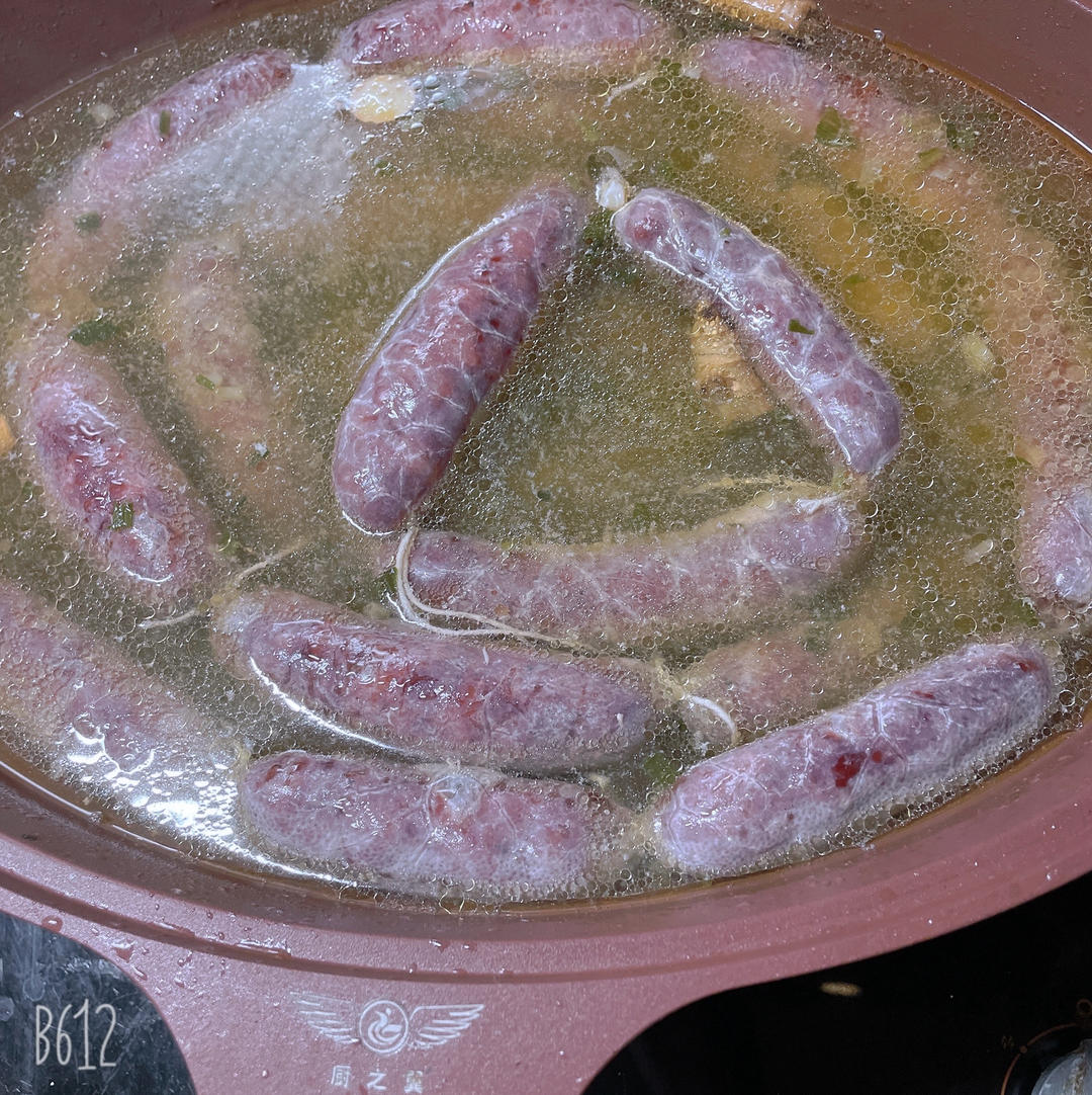 能量满满的猪肉脆皮肠(烤肠、灌肠、自制香肠)